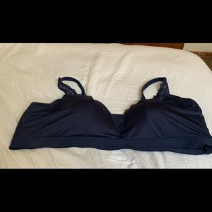 Torrid blue lace bra size 4
